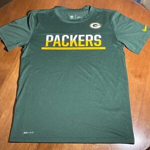 Nike Dri-FIT NFL Equipment Training Tee Green Bay Packers S